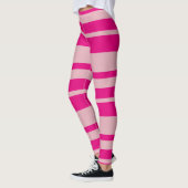 Leggings Bright Pink Stripe (Gauche)