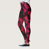 Leggings Bright Red Butflies (Gauche)
