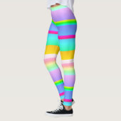Leggings Bright vibrant rayé (Gauche)