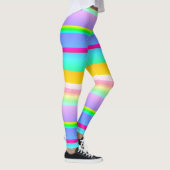 Leggings Bright vibrant rayé (Droite)