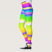 Leggings Bright vibrant rayé (Gauche)