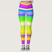 Leggings Bright vibrant rayé (Devant)