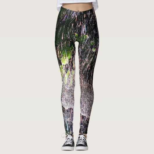 Leggings Brillant de couleur (Devant)