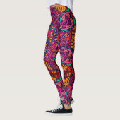 Leggings Brillant floral Abstrait Geometrical Whimsal (Gauche)