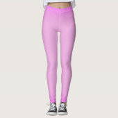 Leggings Brillant rose simple (Devant)