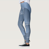 Leggings brique bleue cassée (Gauche)