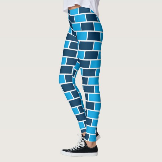 Leggings Briques bleues (Gauche)