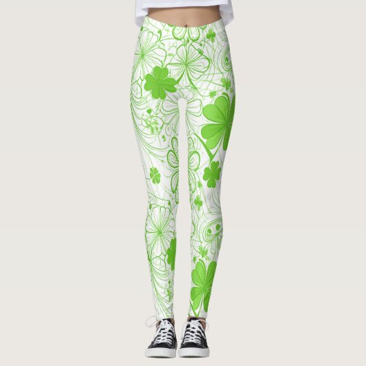 Leggings Brise d'émeraude (Devant)