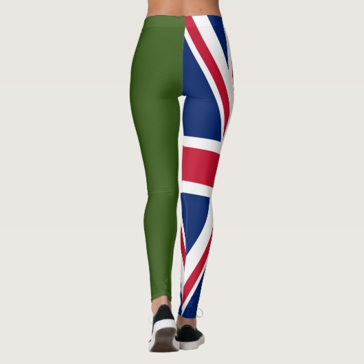 Leggings British Racing Green (Dos)