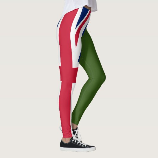 Leggings British Racing Green (Droite)