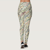 Leggings broches et aiguilles multiples (Dos)