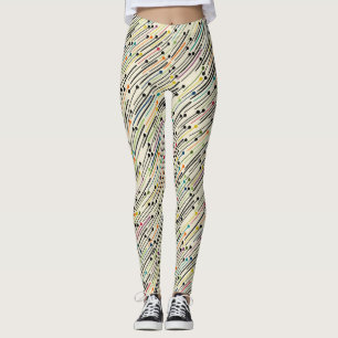 Leggings broches et aiguilles multiples