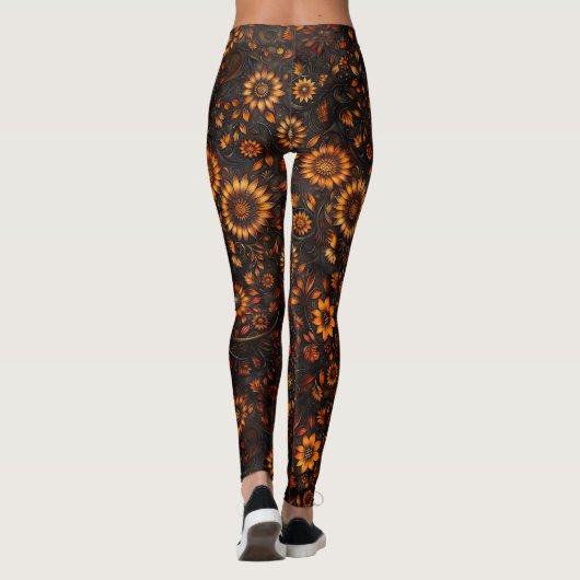 Leggings Bronze Automne (Dos)
