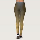 Leggings Bronze Golden Pewer brillant Chic Glam Or (Dos)