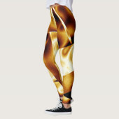 Leggings Bronze Moderne Chic Doré Glamour (Gauche)