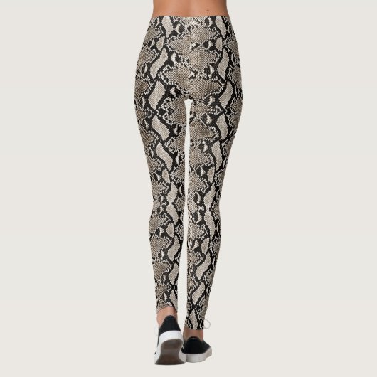 Leggings Bronze Python Snakeskin (Dos)