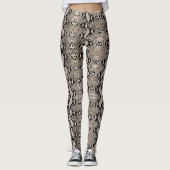 Leggings Bronze Python Snakeskin (Devant)