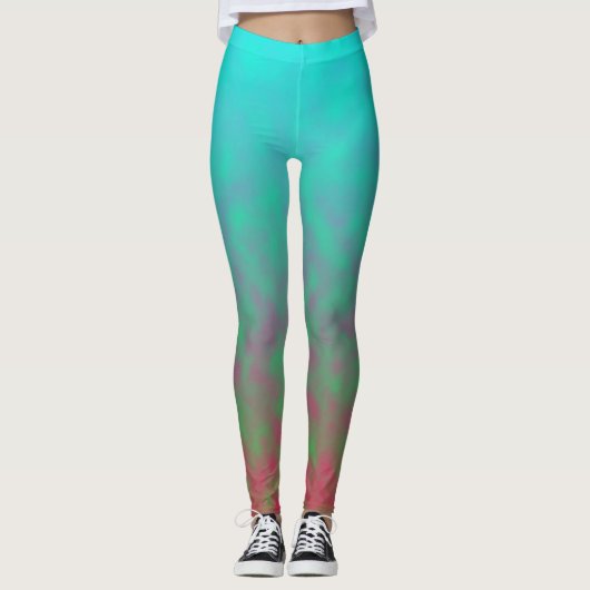 Leggings Brouillard Électrique (Devant)