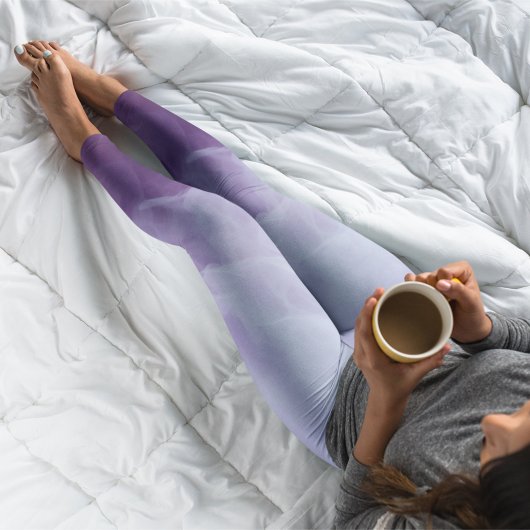 Leggings Brouillard pourpre Mystérieux Mist Smoky Halloween