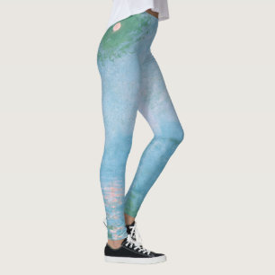 Leggings Brouillard sur la Tamise (par Claude Monet)