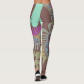 Leggings Brown arc-en-ciel (Dos)