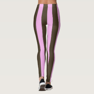 Leggings Brown blanc rose et chocolat par STaylor
