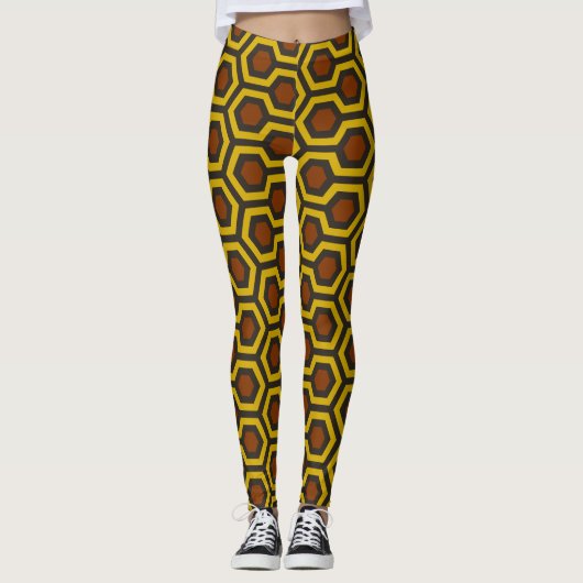 Leggings Brown brillant (Devant)