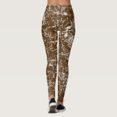 Leggings Brown désorganisé (Dos)