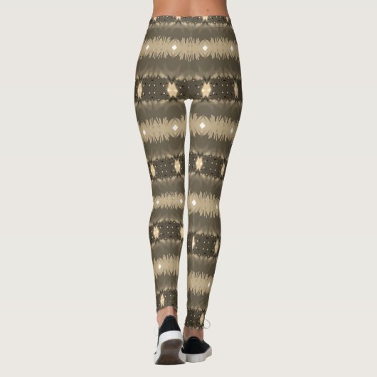 Leggings Brown dorés (Dos)