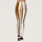 Leggings Brown et jaune (Dos)