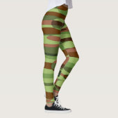 Leggings Brown et verts militaires (Droite)