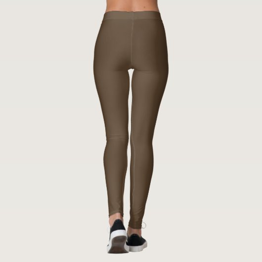 Leggings Brown foncés (Dos)