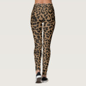 Leggings Brown Leopard Safari (Dos)