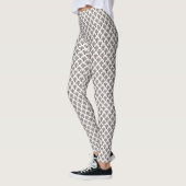 Leggings Brown pour femmes de mini-palmier (Gauche)