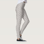 Leggings Brown pour femmes de mini-palmier (Droite)