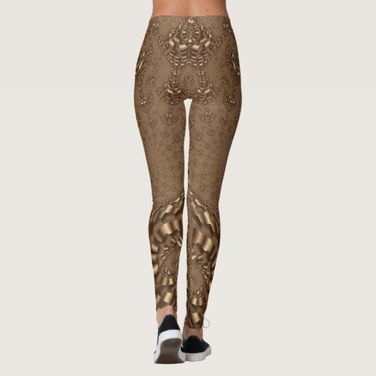 Leggings ~Brown Tan 3D ~ Original (Dos)