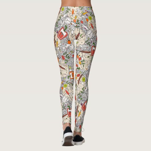 Leggings bruit de taco (Dos)