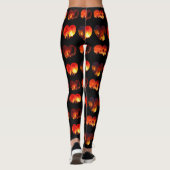 Leggings Brûler Amour Forêt BrûlerLégendes (Dos)