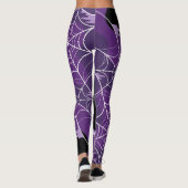 Leggings Brume d'araignée violette (Dos)
