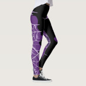 Leggings Brume d'araignée violette (Droite)