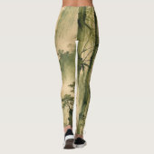 Leggings Brume de bambou sage (Dos)