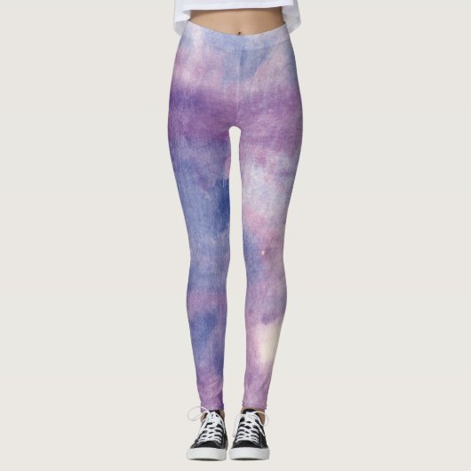 Leggings Brume pourpre II (Devant)