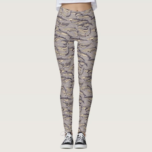 Leggings bruyère de la baleine (Devant)