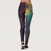 Leggings Bubble Nebula Astronomie spatiale cosmique (Dos)