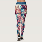 Leggings Bubblegum au Cotton Candy (Dos)
