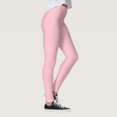 Leggings Bubblegum rose couleur solide (Droite)