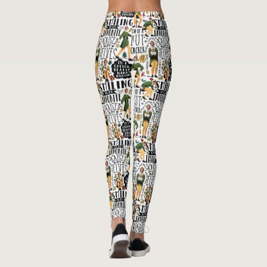 Leggings Buddy le Motif de devis Elf (Dos)