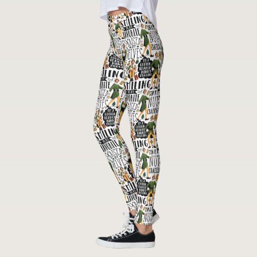 Leggings Buddy le Motif de devis Elf (Gauche)