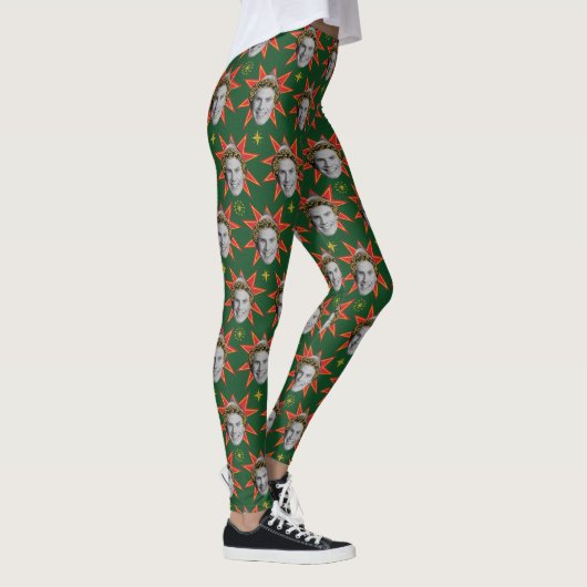 Leggings Buddy the Elf Emotions Pattern (Droite)