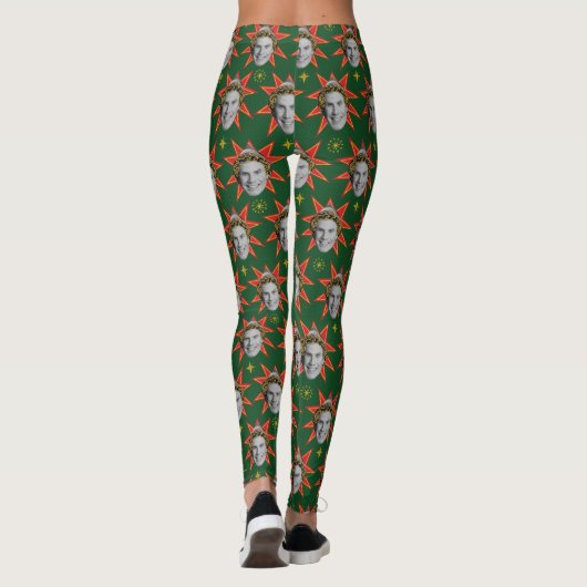 Leggings Buddy the Elf Emotions Pattern (Dos)